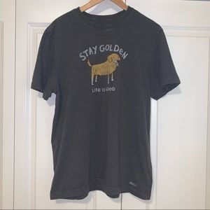 Life Is Good Dog Shirt